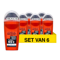 LOreal Aanbieding: L'Oreal Men Expert Deo roller Thermic Resist Clean Cool (6 stuks - 50 ml)  SLO00185