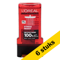 LOreal Aanbieding: L'Oreal Men Expert Douchegel Stress Anti Perspirant (6 stuks - 300 ml)  SLO00181