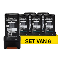LOreal Aanbieding: L'Oreal Men Expert Douchegel Total Clean 5-in-1 (6 stuks - 300 ml)  SLO00179