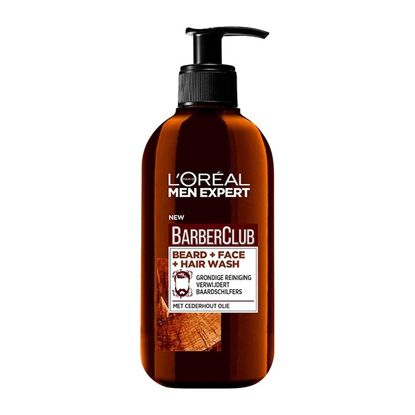 LOreal L'Oreal Men Expert Barber Club Wash Beard/Face (200 ml)  SLO00113 - 1