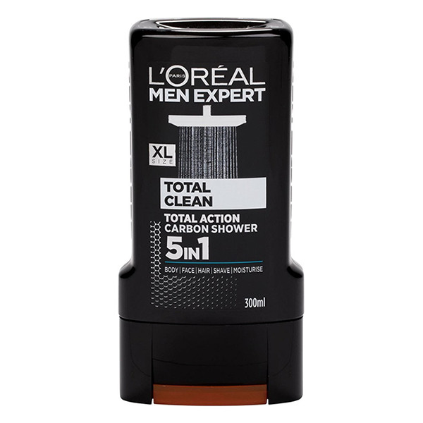 LOreal L'Oreal Men Expert Douchegel Total Clean 5-in-1 (300 ml)  SLO00178 - 1