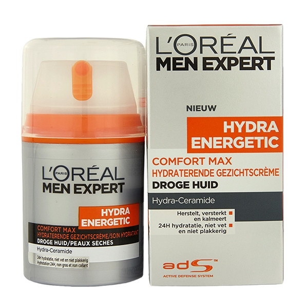 L'Oreal Men Expert Hydra Energetic Comfort Max gezichtscreme ml) 123schoon.nl
