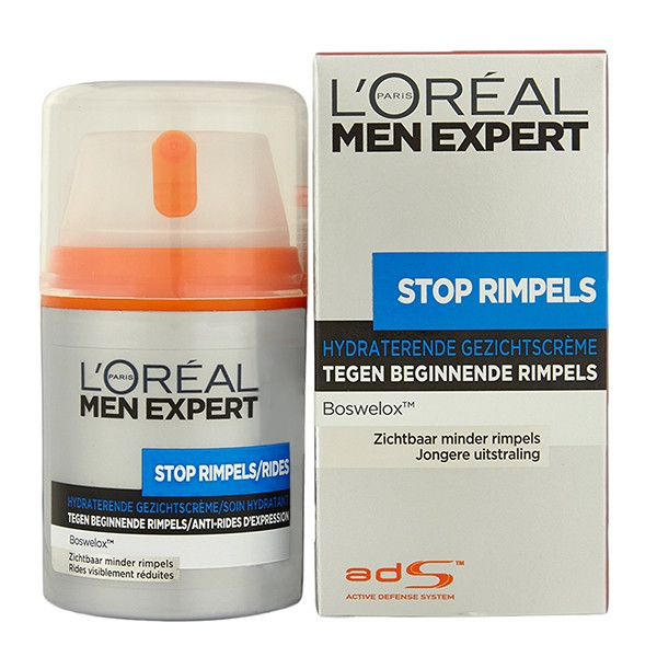 LOreal L'Oreal Men Expert Stop Rimpels gezichtscreme (50 ml)  SLO00051 - 1