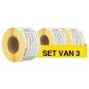 Labellord Koel + Magazijn Label Rol | 35 x 70 mm (3 x 250 stuks) SLA00038 - 1