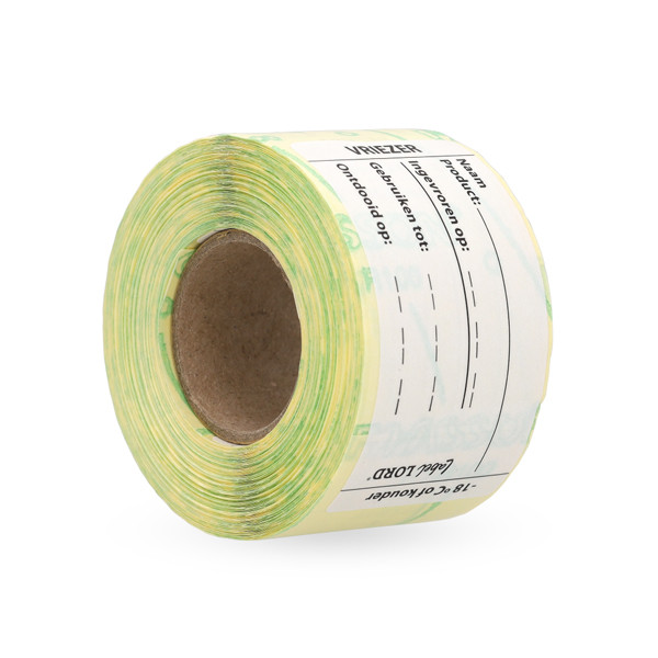 Labellord Vriezer Label Rond + Ingevroren Op Aanduiding | 65 mm (250 stuks) SLA00032 - 1