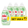 Aanbieding: Le Chat Vloeibaar Wasmiddel Eco-Sensitive Gel 1600 ml (4 flessen - 120 wasbeurten)