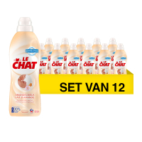 Le Chat Aanbieding: Le Chat Wasverzachter Amandelmelk - 880 ml (12 flessen - 480 wasbeurten)  SLE00369