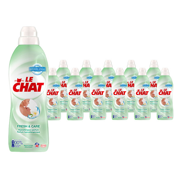 Aanbieding: Le Chat Wasverzachter Fresh & Care 880 ml (12 flessen - 480 wasbeurten) SSC01088 - 2
