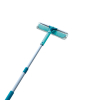 Leifheit Classic 3-in-1 Raamwisser | Telescoopsteel (135 cm) SLE00234 - 1