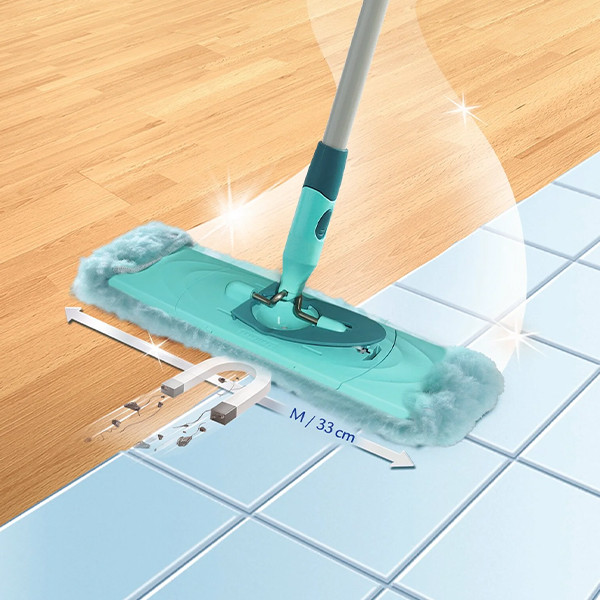 Leifheit Clean Twist/Combi Static Plus M | Vloerwisser | Vervangingsdoek (33 cm) SLE00195 - 3