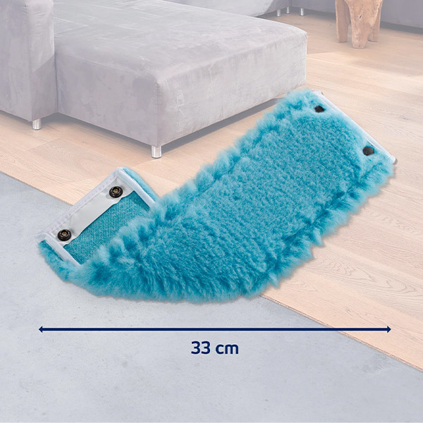 Leifheit Clean Twist/Combi Static Plus M | Vloerwisser | Vervangingsdoek (33 cm) SLE00195 - 4