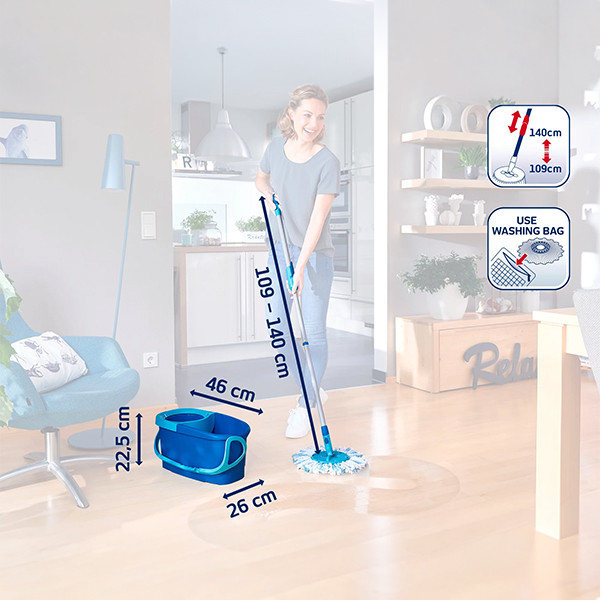 Leifheit Clean Twist Disc Mop Ergo Dweilset SLE00124 - 7