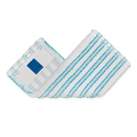 Leifheit Clean Twist M Ergo Micro Duo | Vervangingsdoek | Klittenband (33 cm) SLE00190