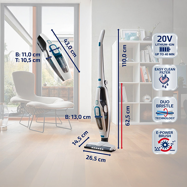 Leifheit Regulus PowerVac steelstofzuiger 2-in-1 SLE00117 - 7