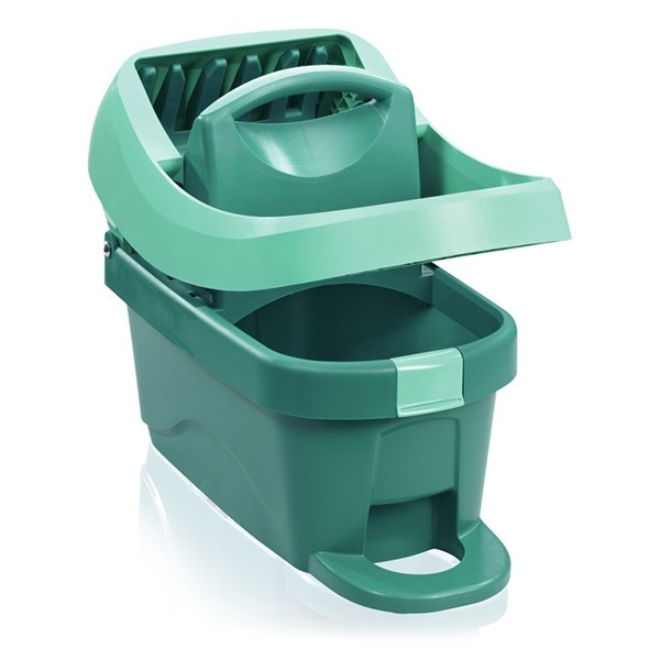Leifheit emmer met Profi pers en wielen (8 liter)  SLE00034 - 1