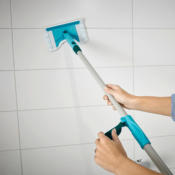 Leifheit flexipad tegelwisser (20 cm) met telescoopsteel (65 - 110 cm) click system SLE00218 - 3