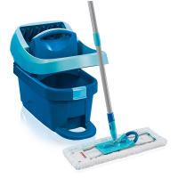 Leifheit profi vloerwisser XL - 42 cm compleet systeem met wieltjes - micro duo SLE00180
