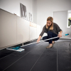 Leifheit profi vloerwisser XL - 42 cm met aluminiumsteel (140 cm) micro duo SLE00183 - 3