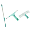 Leifheit raamreiniging set met telescoop steel - inwasser - powerslide M - geschikt voor click system  SLE00224