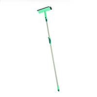 Leifheit raamwisser met borstel (28 cm) en telescoopsteel (110 - 190 cm) SLE00057