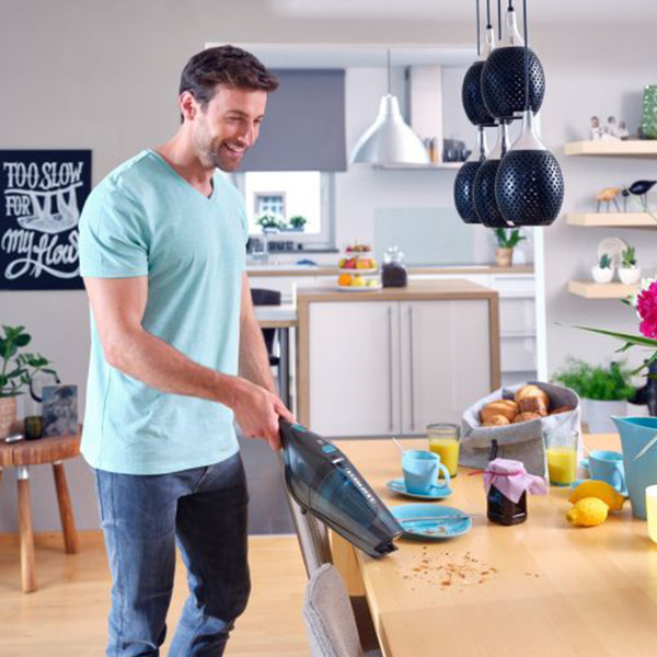 Leifheit steelstofzuiger met kruimelzuiger - rotaro powervac 2in1 (20v) SLE00214 - 5