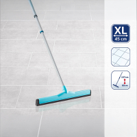 Leifheit watertrekker met telescopische steel (85-140 cm) trekker (45 cm) SLE00075