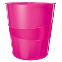 Leitz 5278 WOW papiermand roze metallic  211440