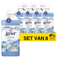 Lenor Aanbieding: Lenor wasverzachter Zacht & Fris 1,035 liter (8 flessen - 360 wasbeurten)  SLE00339