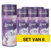 Aanbieding: Lenor Geurbooster Exotic Bloom & Moonlight Lily 176gr  (6 stuks - 84 wasbeurten) SLE00603
