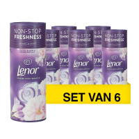 Aanbieding: Lenor Geurbooster Exotic Bloom & Moonlight Lily 176gr  (6 stuks - 84 wasbeurten) SLE00603