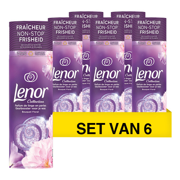 Aanbieding: Lenor Geurbooster Geurparels Bloemen Boeket 235 gram (6 flessen - 114  wasbeurten) SLE00397 - 1