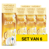 Lenor Aanbieding: Lenor Geurbooster Geurparels Gouden Orchidee 165 gram (6 verpakkingen -  78 wasbeurten)  SLE00499