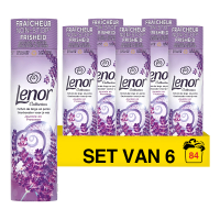 Lenor Aanbieding: Lenor Geurbooster Geurparels Lavendel 290 gram (6 flessen - 144 wasbeurten)  SLE00511