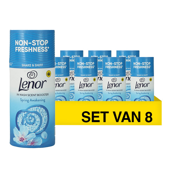 Aanbieding: Lenor Geurbooster Geurparels Spring Awakening (8 stuks à 155 g) SLE00630 - 1