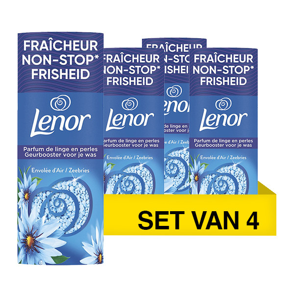 Aanbieding: Lenor Geurbooster Geurparels Zeebries (4 stuks - 620 gram) SLE00573 - 1