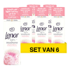 Aanbieding: Lenor Geurbooster Geurparels Zijdebloesem & Pioenroos 235 gram (6 flessen - 114 wasbeurten)