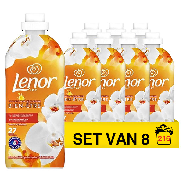 Lenor Aanbieding: Lenor Gouden Orchidee Wasverzachter 567 ml (8 flessen - 216 wasverzachter)  SLE00533 - 1