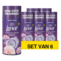 Aanbieding: Lenor In-Wash Scent Booster Exotic Bloom & Moonlight Lily 155 gram (6 stuks - 72 wasbeurten) SLE00626