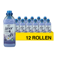 Aanbieding: Lenor Lavendel & Kamille Wasverzachter 900 ml (12 stuks - 432 wasbeurten) SLE00622