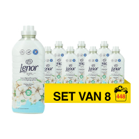 Aanbieding: Lenor Light Wasverzachter Katoen Fris 1155 ml (8 stuks - 448 Wasbeurten) SLE00601