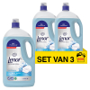 Aanbieding: Lenor Professional Wasverzachter Sea Breeze 4 liter (3 flessen - 600 wasbeurten)