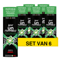 Lenor Aanbieding: Lenor Unstoppables Geurbooster Geurparels Ariel 235 gram (6 flessen - 114 wasbeurten)  SLE00389