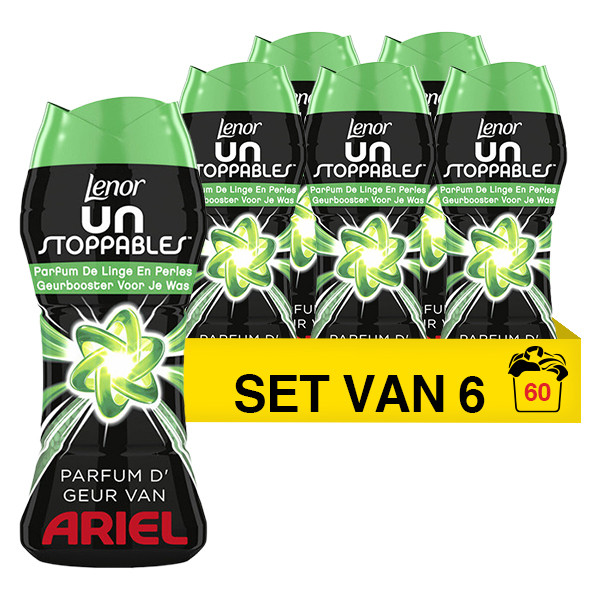 Lenor Aanbieding: Lenor Unstoppables Geurparels Geur Van Ariel (6 x 210 gram)  SLE00277 - 1