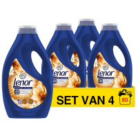 Lenor Aanbieding: Lenor Vloeibaar Wasmiddel Gouden Orchidee 900 ml (4 flessen - 80 wasbeurten)  SLE00475