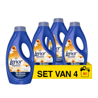 Aanbieding: Lenor Vloeibaar Wasmiddel Gouden Orchidee 900 ml (4 flessen - 80 wasbeurten) SLE00475