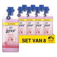 Lenor Aanbieding: Lenor Wasverzachter Bloemenfris 1113 ml (8 flessen - 424 wasbeurten)  SLE00375