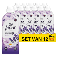 Lenor Aanbieding: Lenor Wasverzachter Dag in de Provence Compleet (12 flessen -  516 Wasbeurten)  SLE00421