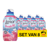 Aanbieding: Lenor Wasverzachter Fresh Air Outdoorable Fleurige Bloesem 6720 ml (8 flessen - 480 wasbeurten)