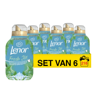 Aanbieding: Lenor Wasverzachter Fresh Air Outdoorable Noorderlicht 3024 ml (6 flessen - 216 wasbeurten) SLE00547