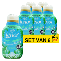 Lenor Aanbieding: Lenor Wasverzachter Fresh Air Outdoorable Northern Solstice 490 ml (6 flessen - 210 wasbeurten)  SLE00333
